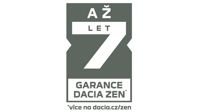 Garance Dacia ZEN až 7 let