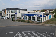 Nový autosalon Dacia 2018