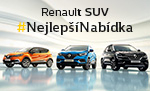 SUV značky Renault CAPTUR, KADJAR a KOLEOS