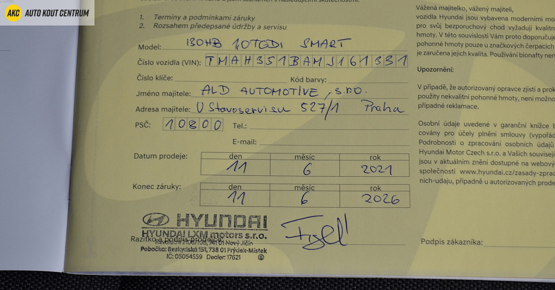Hyundai i30 HB SMART 1.0T-GDI  88KW